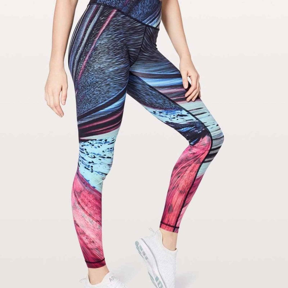 Lululemon Speed Wunder Tight Nulux Electrobeam Speed Tight Multi Leggings
